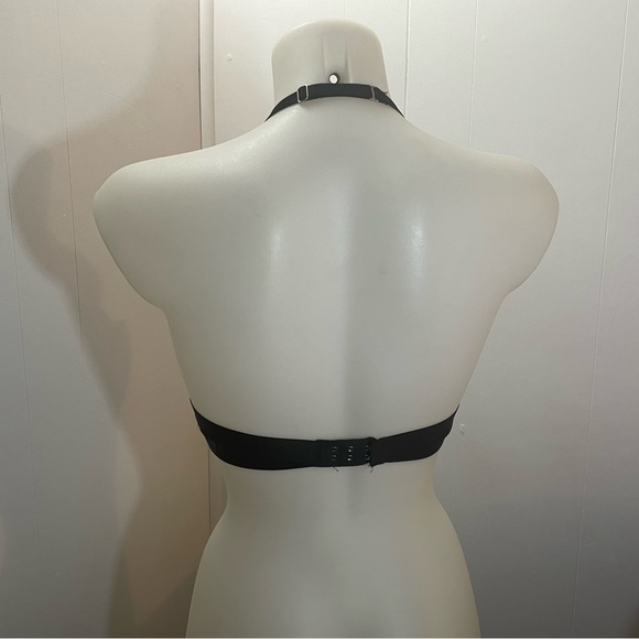 Black Sequin Victoria’s Secret Very Sexy Halter Push Up Bra - Picture 7 of 7